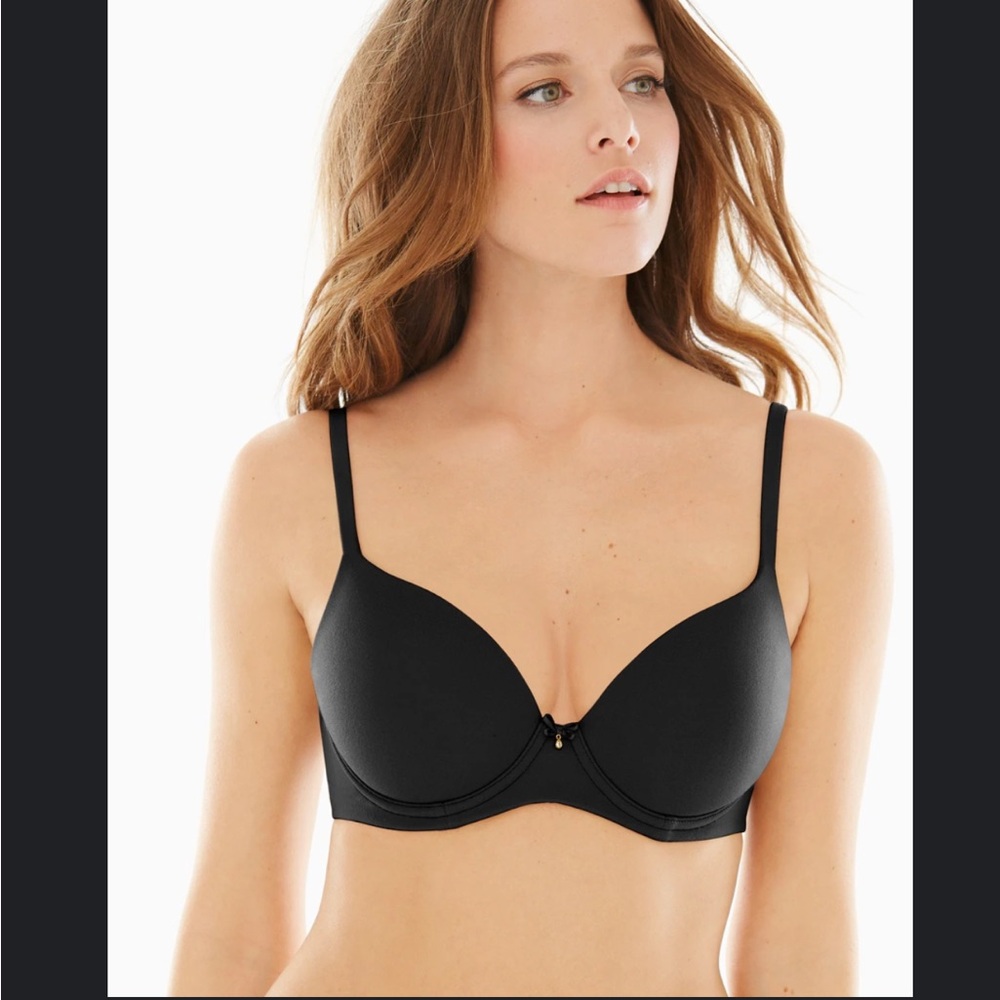 SOMA Black Embraceable Full Coverage Bra 34DD